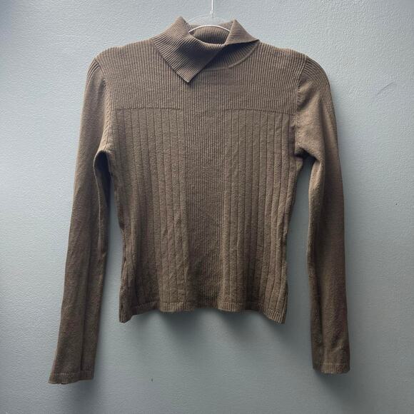 Dollhouse Olive Green Turtleneck Sweater - Picture 8 of 8